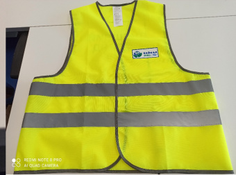Жилет светоотражающий сигнальный жёлтый (1Э)ГОСТ 12.4.281-2014