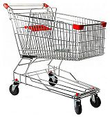 Тележка покупательская Корбис STA125-BX