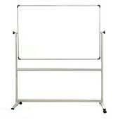 Маркерная магнитная доска 90х60 см 60х90 см на подставке передвижная на колёсиках колёсах на ножках 