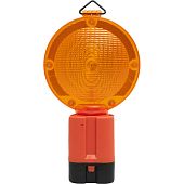 Фонарь сигнальный дорожный маяк солнечный мигалка Mantella Partex PH-1 для конусов столбиков ограждений