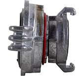 Пожарная головка гайка переходная ГП-80х50 алюминий для пожарного рукава