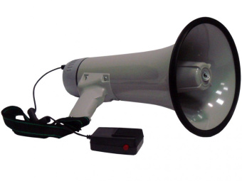 Мегафон громкоговоритель рупор Megaphone HQ-1088 25W ВТ НА Батарейках